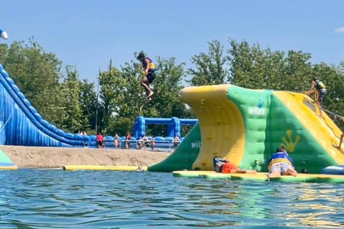 inflatable floating obstacle course 1
