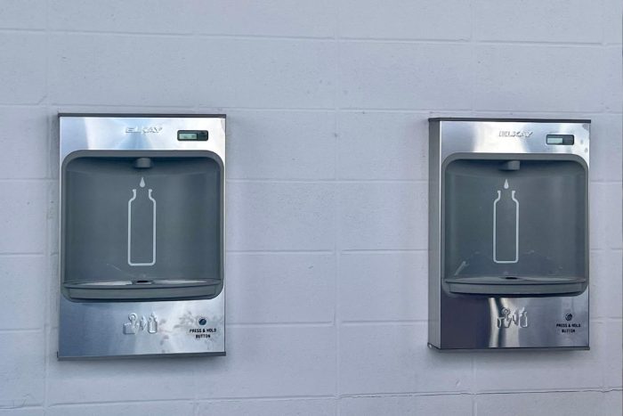 water bottle refill stations