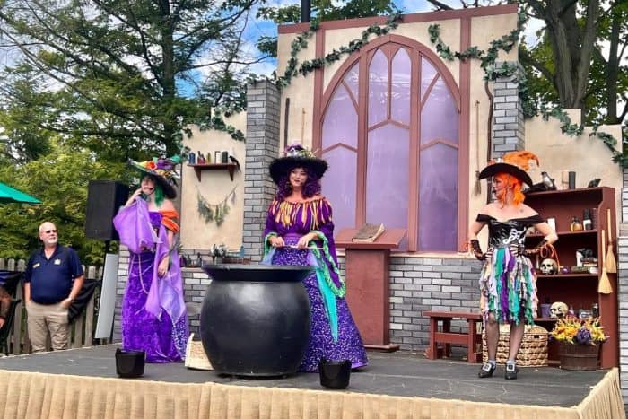 The Witch Sisters at Kings Island Amusement Park