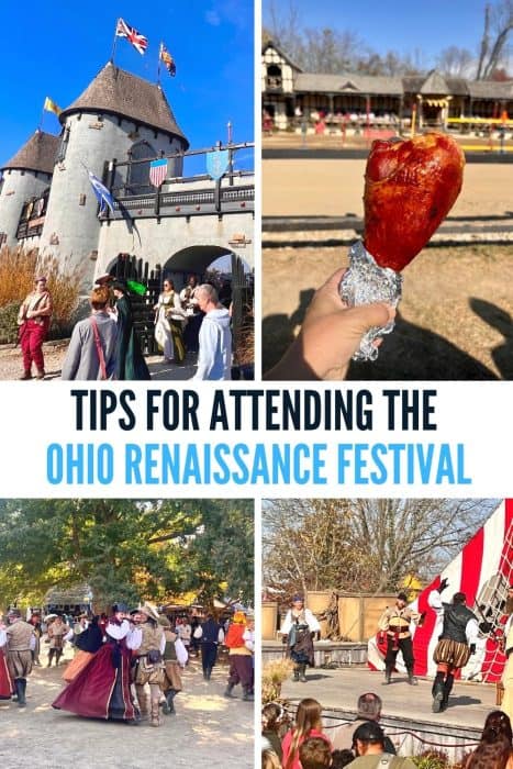Tips for Attending the  Ohio RENAISSANCE Festival