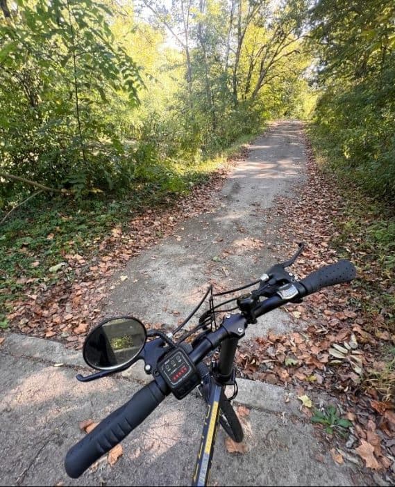 bike on Greenfield Bike Path