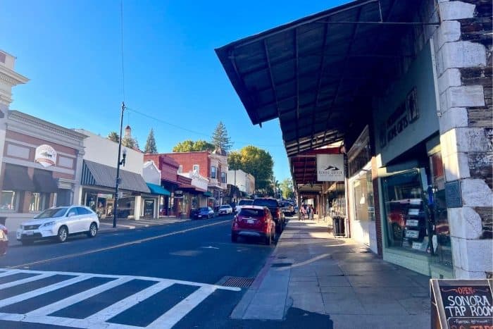 downtown Sonora CA