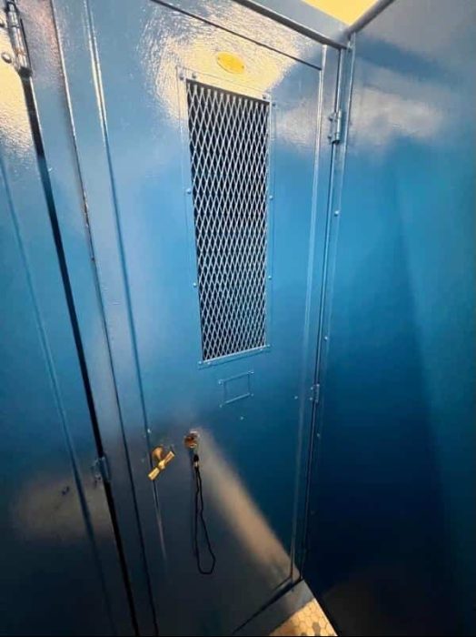 locker in ladies changing room Buckstaff Bathhouse