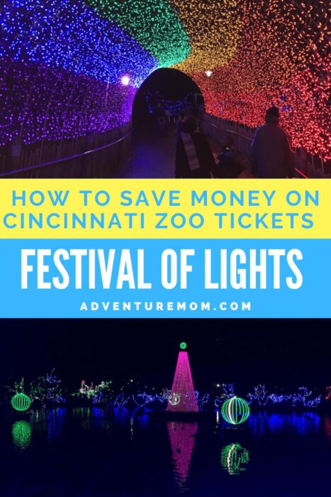 How to Save Money on Cincinnati Zoo Festival of Lights Tickets