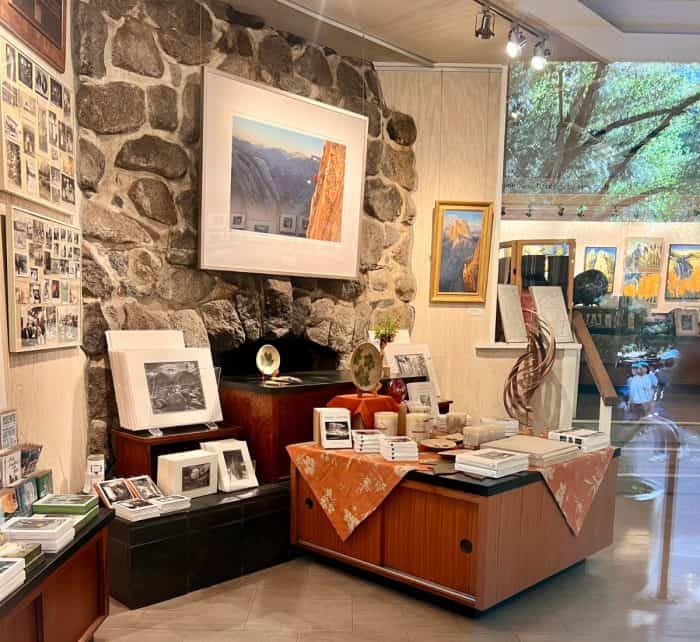 The Ansel Adams Gallery in Yosemite National Park 