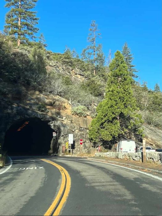 Tunnel at Yosemite National Park