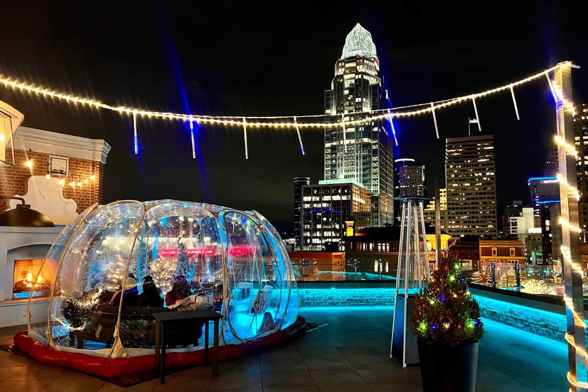 Scenic Rooftop Views From Vista at The Lytle Park Hotel in Cincinnati