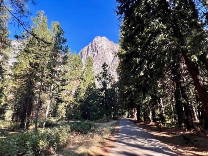 walkway to Yosemite Village