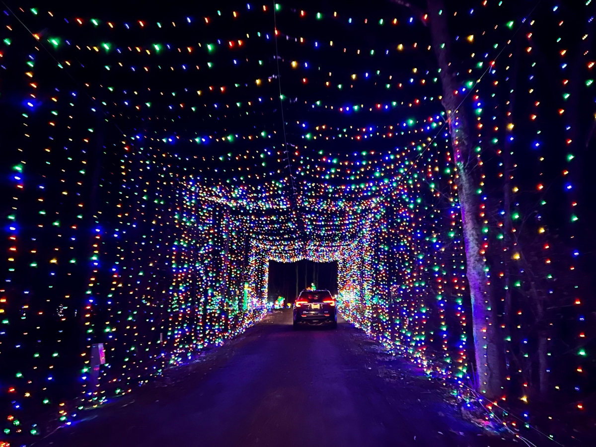 Holiday Fun at Land of Illusion Christmas Glow in Middletown, Ohio