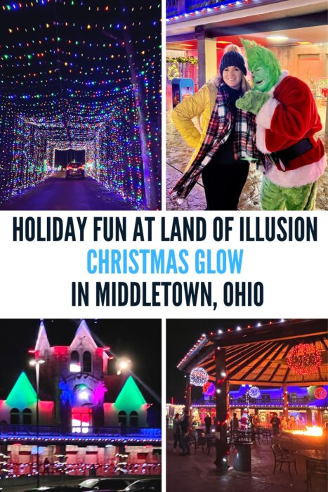Holiday Fun at Land of Illusion Christmas Glow in Middletown, Ohio