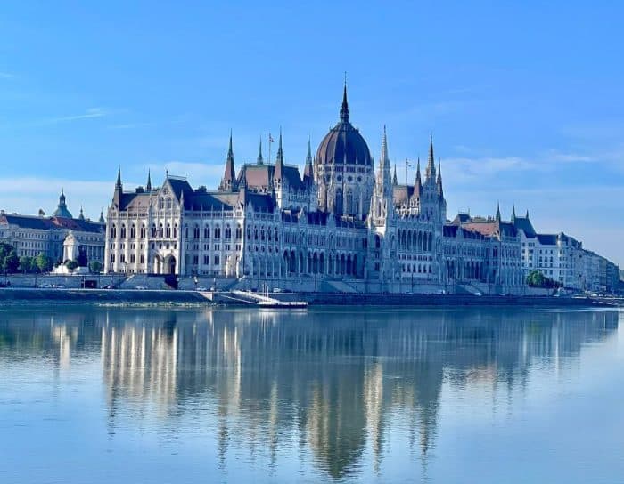 Hungarian Parliament Building Budapest Hungary 