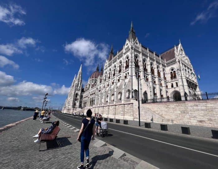 Hungarian Parliament Building Budapest Hungary 