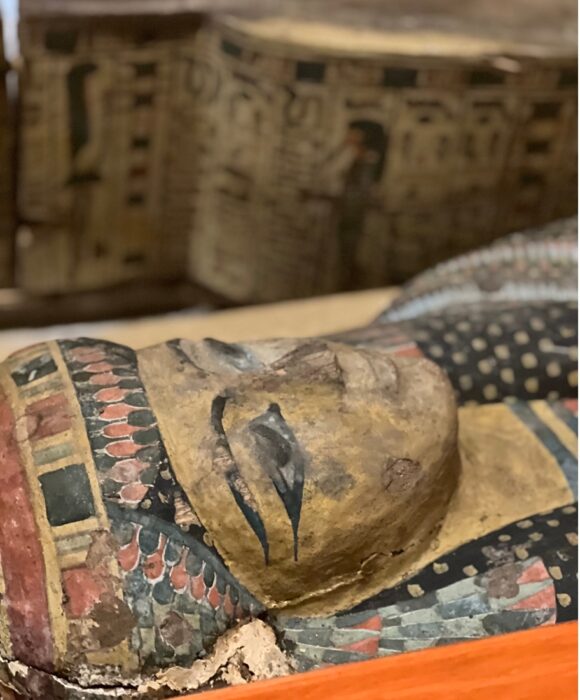 mummy at Wayne County Historical Museum Richmond Indiana