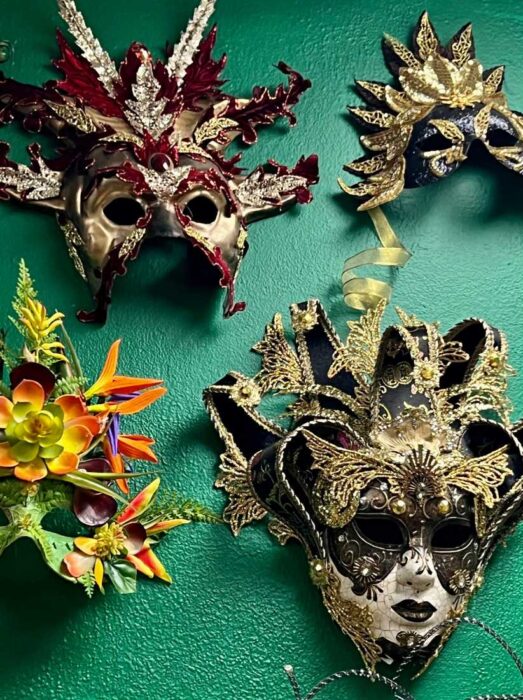 custom masks at The Secret Garden in Shreveport