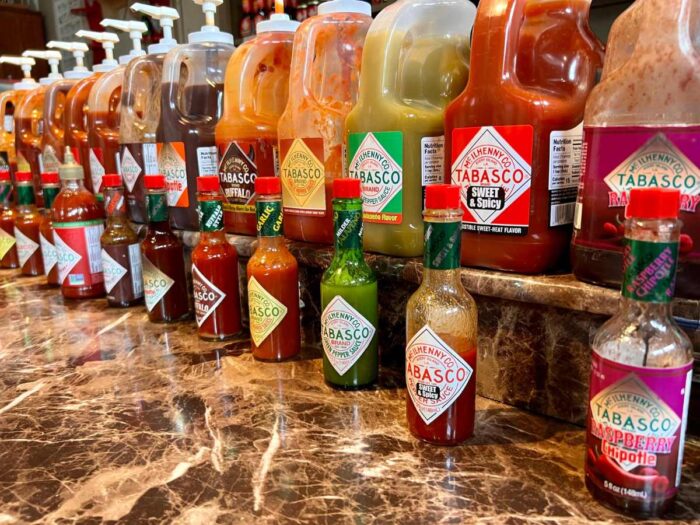 Tabasco Tasting Bar at Tabasco Factory Tour and Museum 
