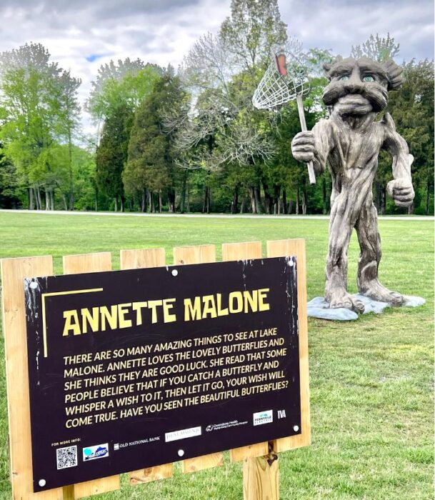 Annette Malone at Lake Malone State Park