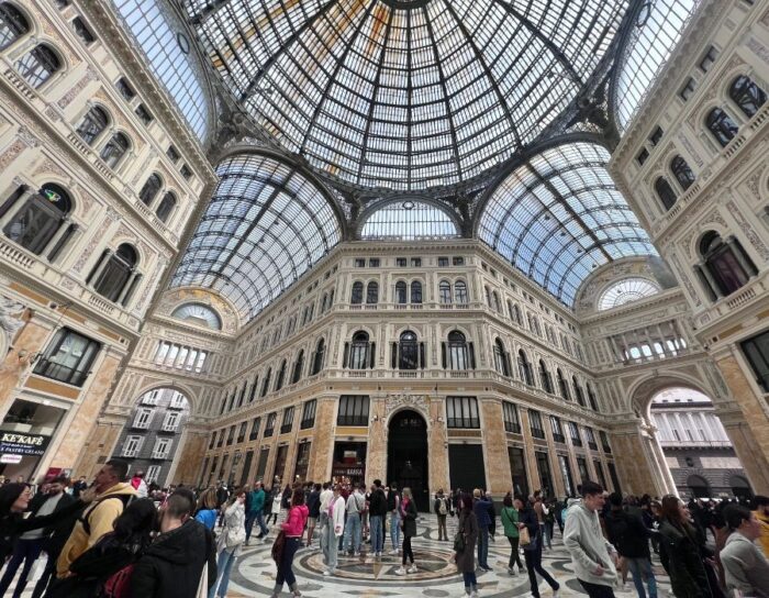 Galleria Umberto in Naples Italy