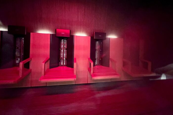 Infrared Sauna Room on the Emerald Azzurra