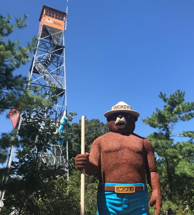 Smokey the Bear at the Ohio State Fair