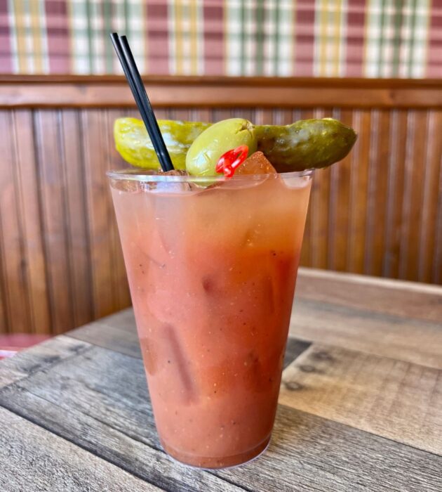 bloody Mary at Cafe 106 in Ludington 