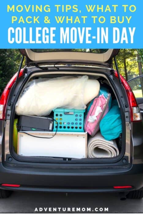 Tips for Prepping and What to Buy for College Move-in Day