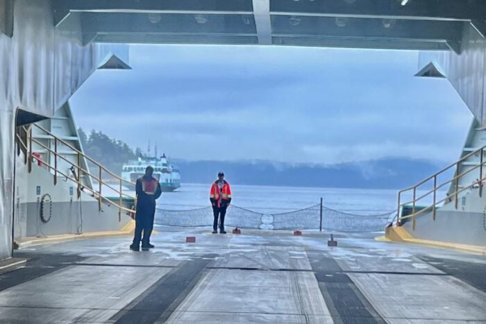 Washington State ferry San Juan Island 