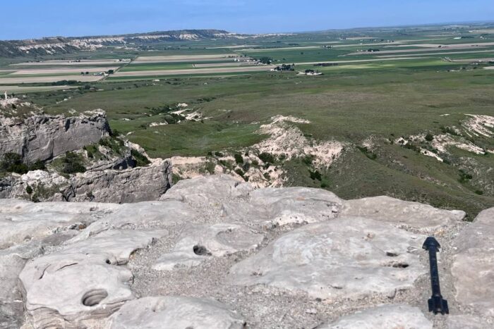 scenic overlook of Scotts Bluff National Monument