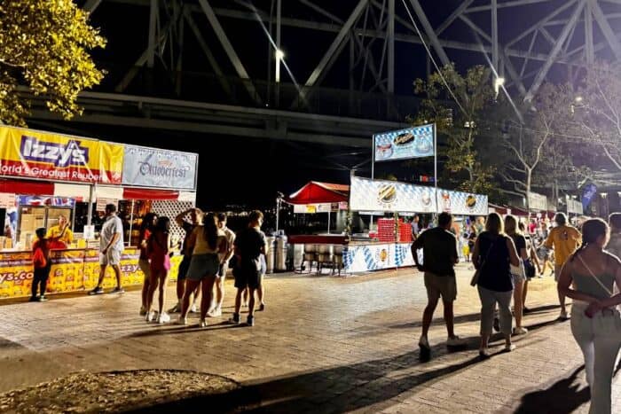 vendors at Oktoberfest Zinzinnati in Cincinnati OH