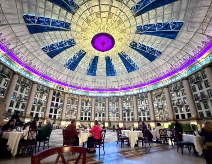 dining in West Baden Historic Hotel