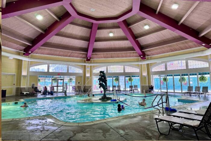  indoor pool at French Lick Springs Hotel
