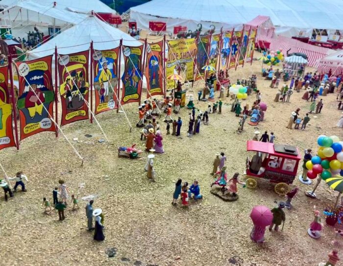 world’s largest circus diorama at French Lick West Baden Museum