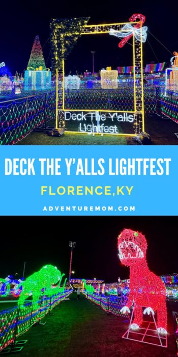Deck the Y'alls Lightfest in Florence KY