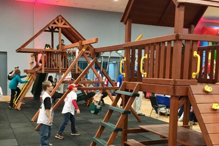 play area at REDSFEST