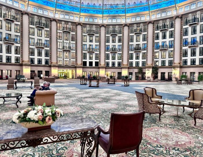 Dome at West Baden Springs Hotel in French Lick Indiana