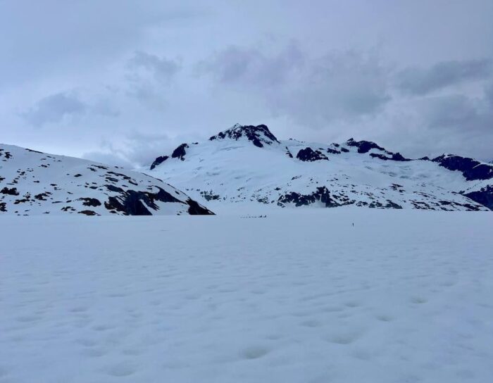 Herbert Glacier  in Juneau Alaska 