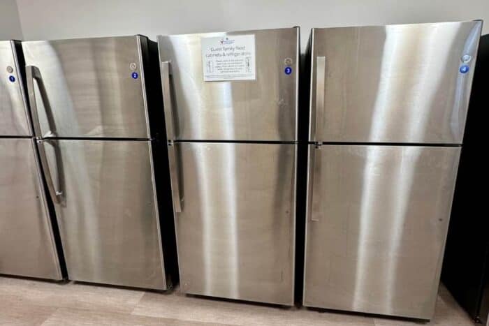 refrigerators at RMH