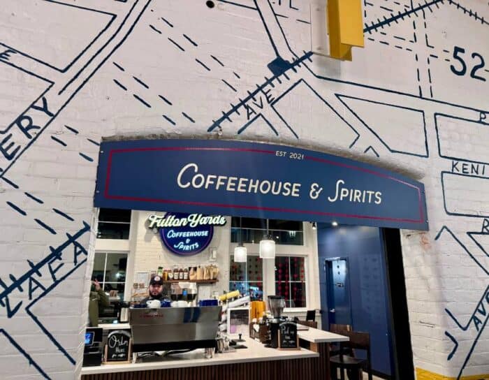 Fulton Yards Coffeehouse and Spirits at Factory 52