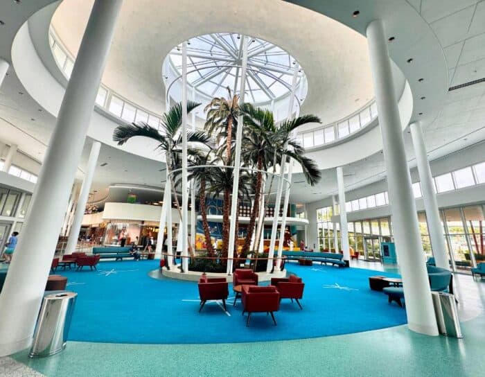 lobby at Universal Cabana Bay Beach Resort 