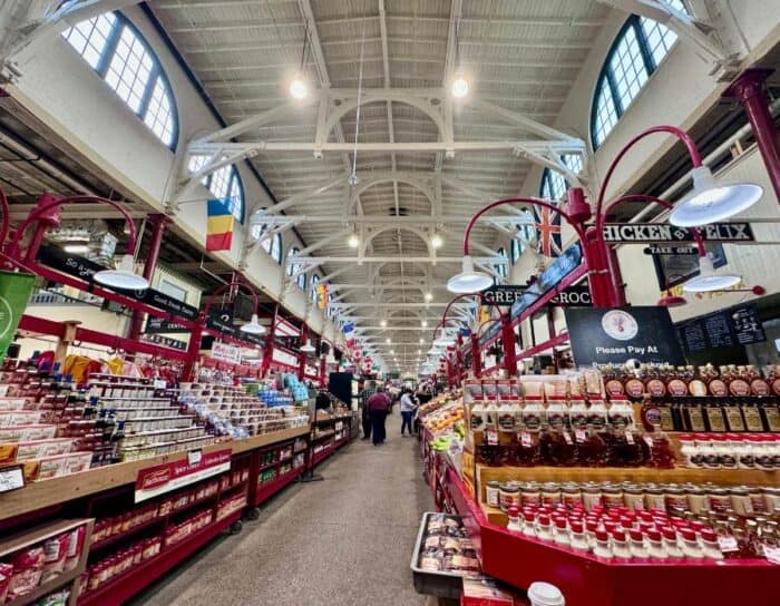 Saint John City Market in New Brunswick Canada 