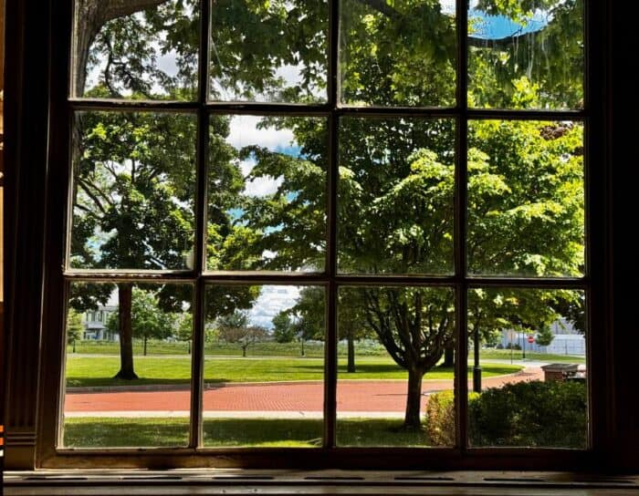 window at The Ford Museum