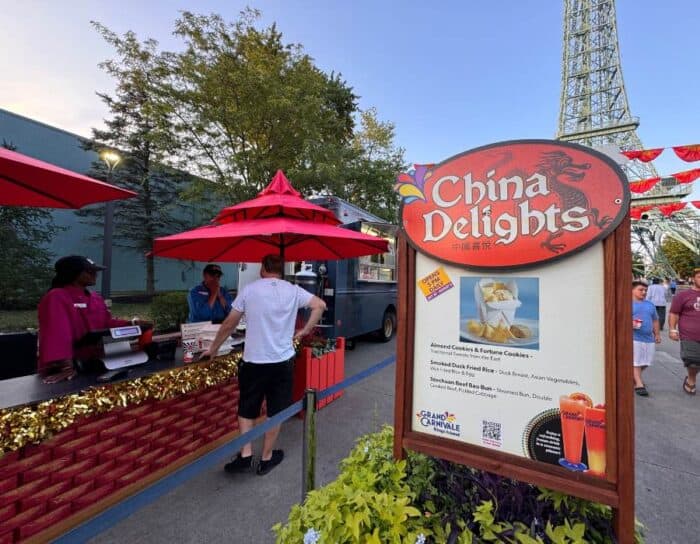 Chinese fare Kings Island Grand Carnivale