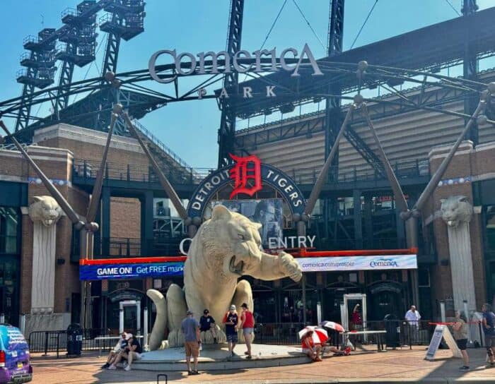 Comerica Park in Detroit