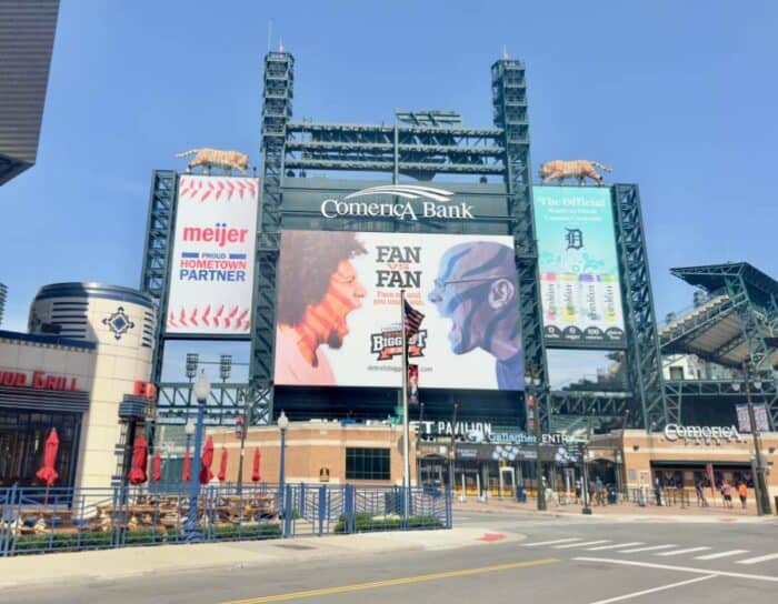 Comerica Park in Detroit