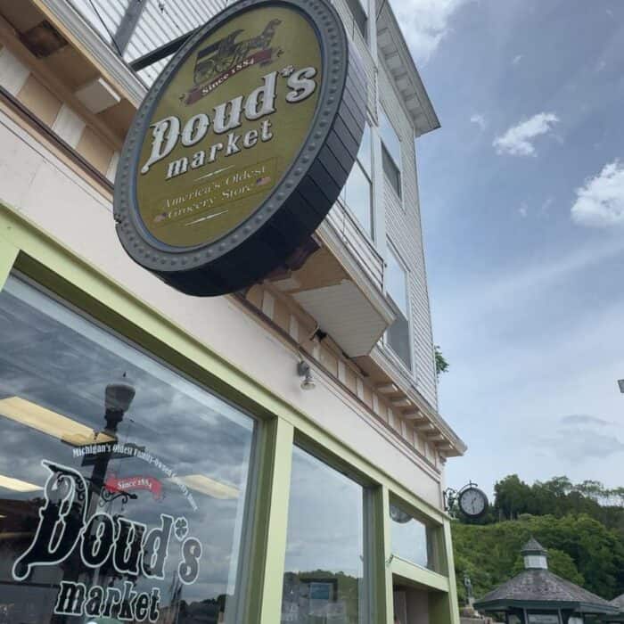 Doud's Market on Mackinac Island 