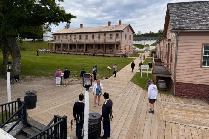  Fort Mackinac on Mackinac Island