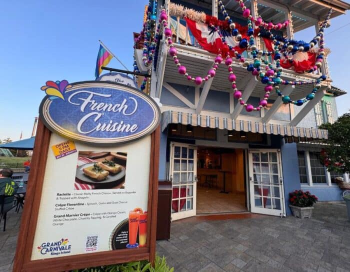 French Cuisine Kings Island Grand Carnivale