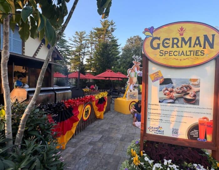 German Specialities at Kings Island Grand Carnivale 