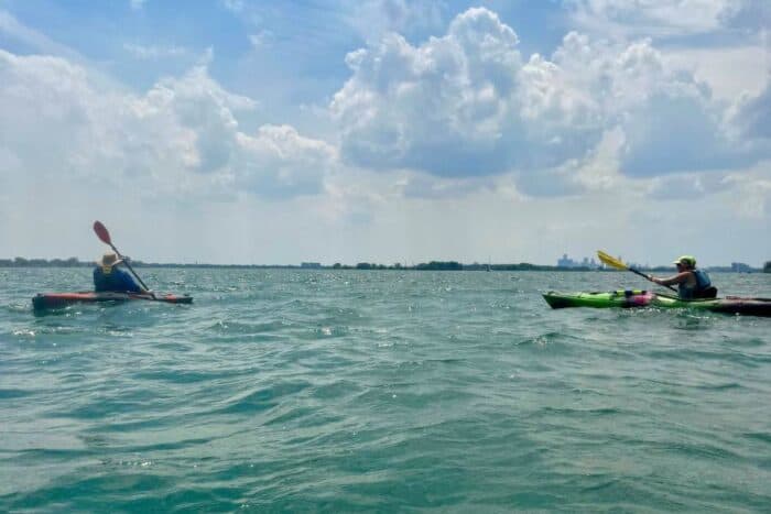 Guided Kayak Tour With Detroit River Sports