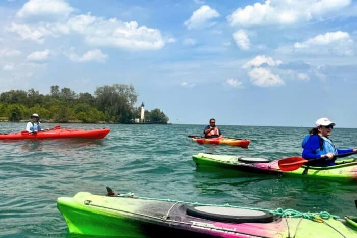 Guided Kayak Tour With Detroit River Sports