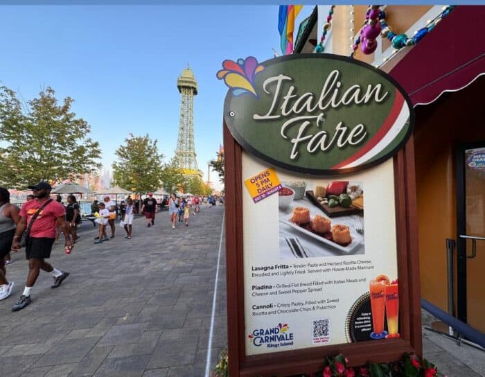  Italian fare Kings Island Grand Carnivale